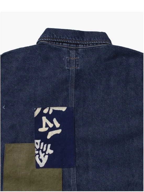 KIRIKO original denim chore coat - Picture 6 of 6